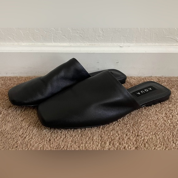 Aqua Black Closed Flats - Picture 5 of 5